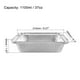 thumbnail image 2 of 8.3" x 6.3" Aluminio Papel Sartenes, 37oz Desechables Bandejas Contenedores para Cocina Asar Hornear Cocinar 8uds, 2 of 5