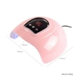thumbnail image 3 of TopLLC New Pro Nail Polish Dryer Lamp 60W Nail Lamp 18 LED Light Source Nail Dryer Light therapy machine, 3 of 9