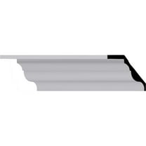 9 1/8"H x 5 7/8"P x 10 3/4"F x 94 1/2"L Robin Crown Moulding