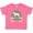 Hot Pink, variant on Husky Dog I Love Huskies Boys or Girls Baby T-Shirt