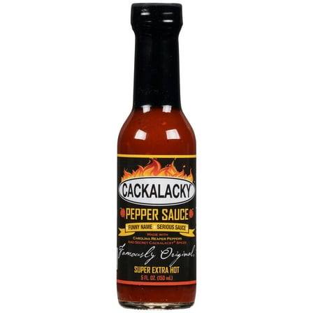 Cackalacky Extra Hot Pepper Sauce