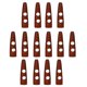thumbnail image 5 of EeaseMX 20 botones de madera para abrigos, botones decorativos para suéteres, botones de cuerno para ropa DIY, 5 of 7