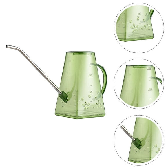 FENGGUIQU 1Ud Regadera Ergonómica De Plástico Y Para De Plantas Con Transparente