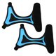 thumbnail image 2 of Tobillera soporte protector ajustable pie Aquiles correa vendaje azul, 2 of 8
