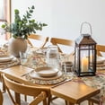 thumbnail image 6 of Fall Leaves Round 13 Inch Placemats Set of 4, Farmhouse Beige Botanical Leaf Autumn HeatResistant Non Slip Place Mats for Dining Table, Wipeable Braided Kitchen Table Mats for Housewarming, 6 of 9