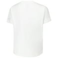 thumbnail image 3 of Women's League Collegiate Wear White Kentucky Wildcats Slub Rolled Cuff T-Shirt, 3 of 3