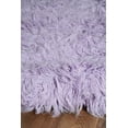 thumbnail image 4 of Linon New Flokati 1400 gram Area Rug Collection, Pastel Violet, 2.4' x 4.3', 4 of 5