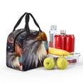 thumbnail image 5 of Vsdgher Bald Eagle Pilot Lunch Bag, Lunch Box for Women Adult Men, Lunch Tote Insulated Cooler Lunch Container for Work/Office/Picnic/Travel, 5 of 8