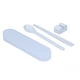 thumbnail image 2 of Juego de cucharas y palillos portátiles de PP, vajilla reutilizable con caja de almacenamiento para el hogar, la escuela y el comedor., 2 of 14