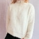 thumbnail image 4 of Ailaofu Womens Fuzzy Fleece Half-Zip Pullover Sweatshirt Fall Lapel Long Sleeve Casual Outerwear, 4 of 5