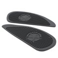 thumbnail image 2 of Almencla 2x Motorcycle Fuel Tank Traction Pad Side Gas Decal Sticker Soft Black, 2 of 8