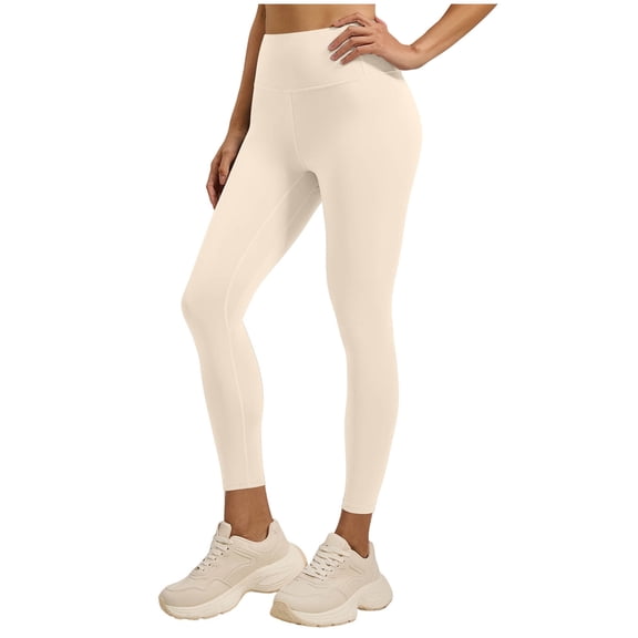 MeetoTime Women's Quick-Dry Yoga Pants Casual Solid-Color Long Pants Stretchy Breathable Cycling Running Sports Pants