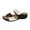 Black, variant on Bxsruta Two-Tone Slip-Resistant Sandals with Decorative Stone Details, Comfort-First Design for Women's Daily Casual Use