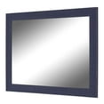 thumbnail image 2 of Hitchcock Butterfield 815105 Reclaimed Navy Blue Barnwood Wayfarer Rectangle Mirror, 2 of 4