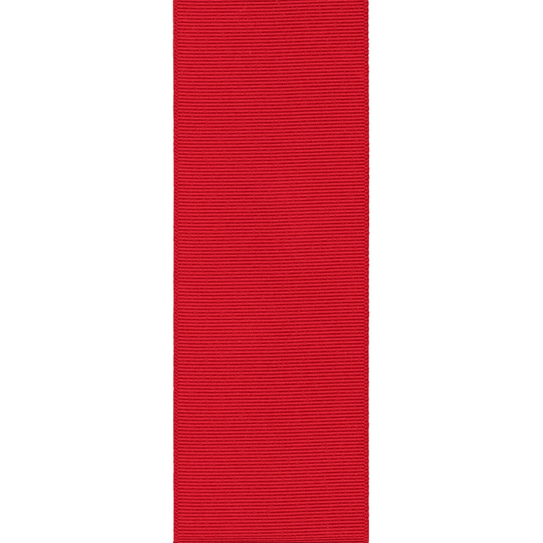 Grosgrain Ribbon - Red, 3/8 x 21ft
