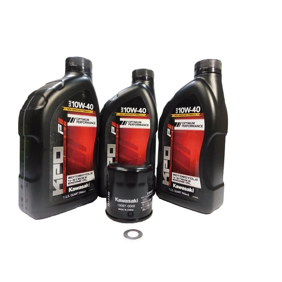 2011-2023 Kawasaki Ninja 300 650 Vulcan S KLE650 Versys OEM Oil Change KAW04