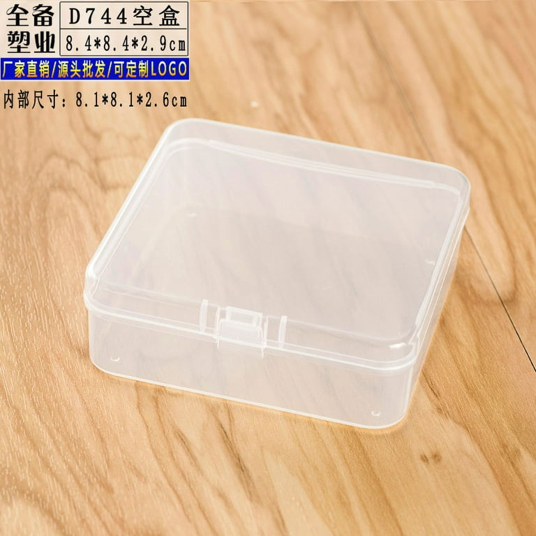 Small plastic boxes with hinged lids 5Pcs Small Parts Organizer Box Bolts  Screws Organizer Box Beads Storage Box Multi-function Small Box 