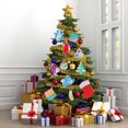 thumbnail image 3 of Diconna Christmas Sock Tree Door Hanging Festival Storage Bag Decorated Props, 3 of 5