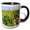 Black/White, variant on 3drose, Wa, Yakima Valley, Syrah Grapes, Red Willow Vineyard - Us48 Rti0195 - Rob Tilley, 15oz Mug