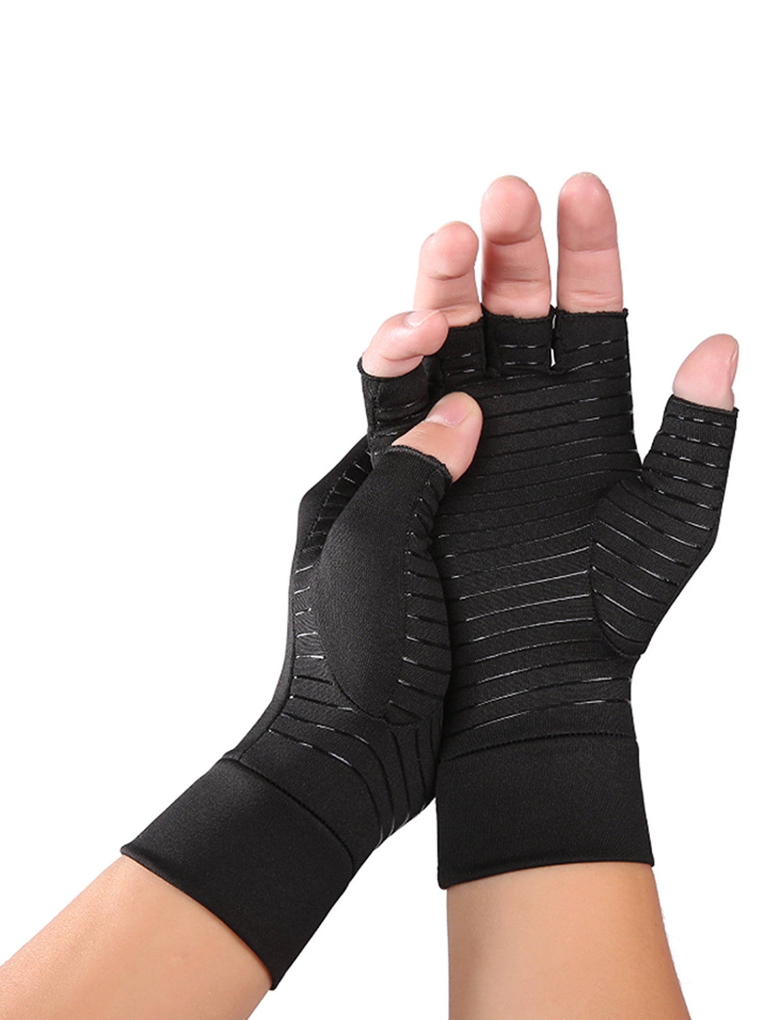 Arthritis Gloves Copper Hand Compression Sport Support Pain Relief Brace Wrist 