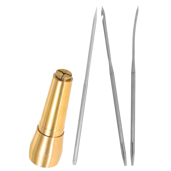 Masteelf Sewing Awl Kit for Shoe Repair and Stitching, Hand Stitching Tool Set for Crafts and Projects