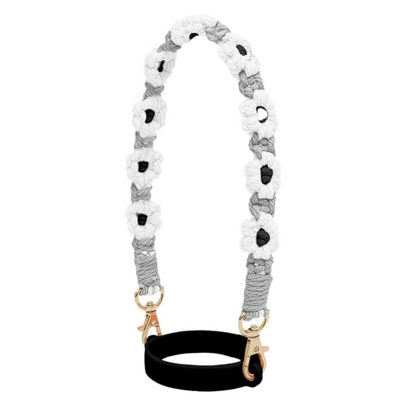 erfcxs Water Bottle Handle Strap Handmade Flower Sling Holder Lanyard Cup Accessories Compatible With 16 40oz Bottle