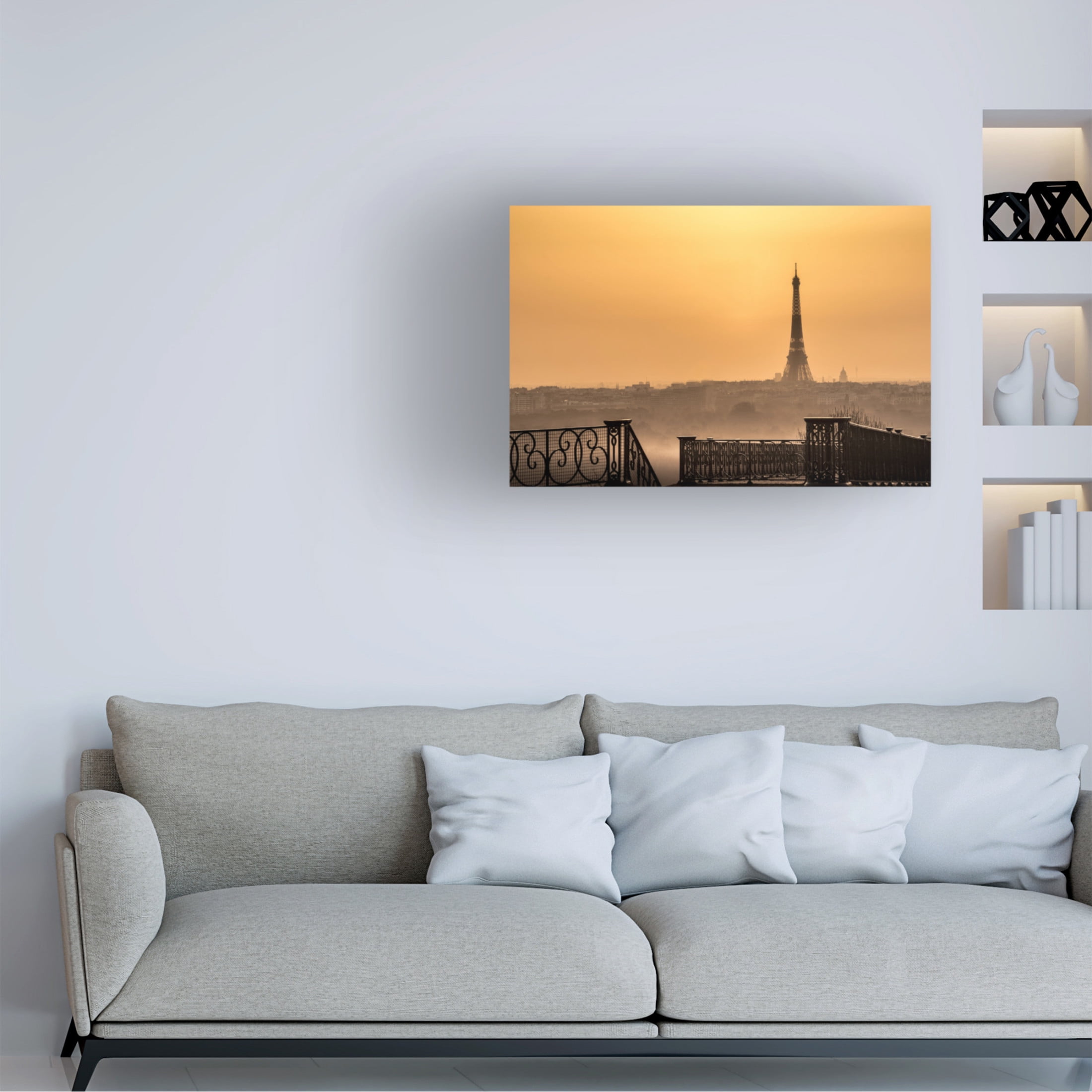 Trademark Fine Art Pacifico The Awakening Of The Iron Lady Canvas Wall Art