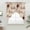 Red Beige, variant on Texas Star Country Swag Valances for Windows, Kitchen Curtains 36 Inch Length 2 Panels Set, Blue Farmhouse Branches Short Curtains for Small Windows Rod Pocket Cafe Curtains Drapes 28"x36"