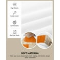 thumbnail image 2 of Burnt Orange Grey Chair Seat Covers for Dining Room Stretch Chair Seat Covers Set of 4, Abstract Modern Oil Painted Geometric Chair Seat Protector Cushion Slipcovers for Kitchen Restaurant Office, 2 of 6