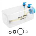 thumbnail image 1 of Fuel Tank Petrol Transparent Plastic Bottle 600CC CNC, 1 of 3