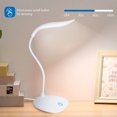 thumbnail image 3 of LED Desk Light Dimmable Bedside Reading Night Lamp USB Rechargeable Touch Sensor, 3 of 8