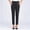 Black, variant on Skinny Sweatpants for Women Cotton Track Summer Loose and Tight Waist Casual Decorative Button Straight Pants with Pockets Full Length Pants Mint Green 2X