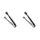 thumbnail image 4 of Pinza de azúcar Monstrate de acero inoxidable elegante Negro 2piezas, 4 of 6