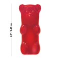 thumbnail image 3 of Rock Candy Gummy Bear Bullet Vibrator, Red, 3 of 3