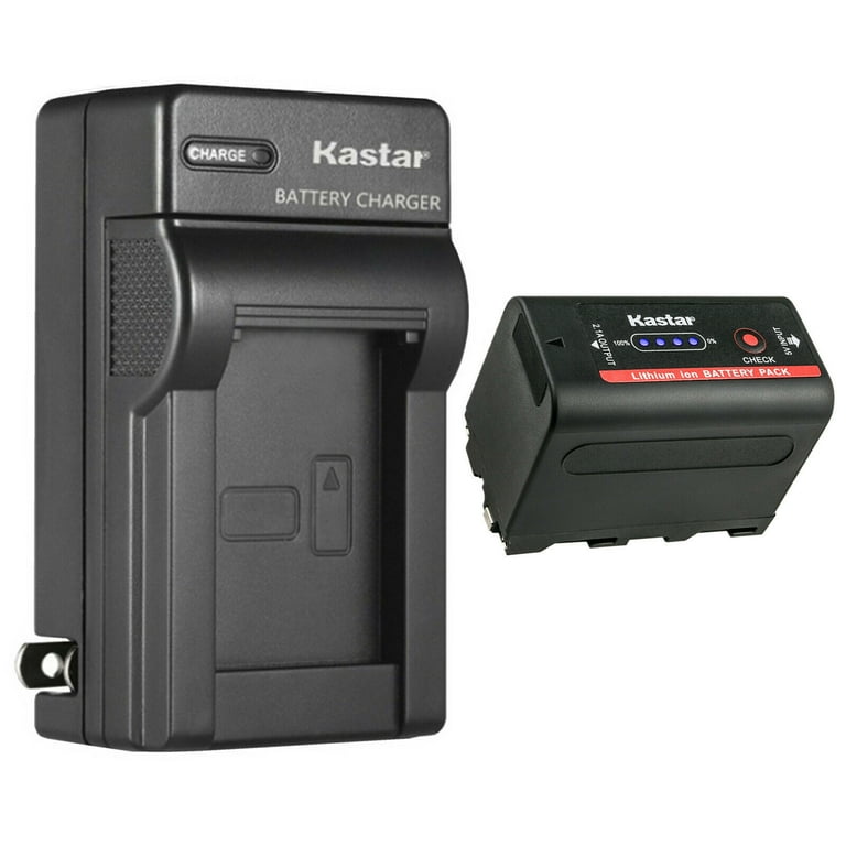 Kastar NP-F780EXP Battery 1-Pack and AC Wall Charger Replacement for Sony CCD-TRV92 CCD-TRV93 CCD-TRV930 CCD-TRV94 CCD-TRV940 CCD-TRV95 CCD-TRV97