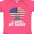 thumbnail image 4 of Inktastic I Love My Daddy Military Son Daughter Boys or Girls Baby Bodysuit, 4 of 5
