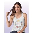 thumbnail image 2 of Snarky Florals Xi. Racerback Tank Women -June Erica Vess Designs, Female XX-Large, 2 of 4