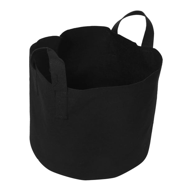 5 UNIDS Bolsas de Cultivo de Plantas de 7 Galones Flor Vegetal Aireación Siembra Maceta Contenedor Interior Al Aire Libre Jardinería Planta Bolsa con Asas EOTVIA No