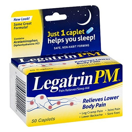 Pm - Sleep Aid & Relieves Lower Body Pain Including Leg Cramp (Best Way To Sleep To Relieve Lower Back Pain)
