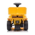 thumbnail image 5 of CAT Dump Truck 6V Ride-On Toy, 5 of 11