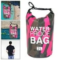 thumbnail image 2 of Petit Sac Étanche 2L Sac Bandoulière pour Rafting Kayak Rose Rouge, 2 of 8