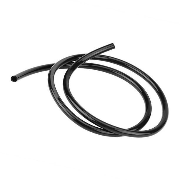 1. Manguera De Combustible De Goma De , Limpia Y De Flujo Rápido, Flujo Constante Durante El Uso Del Motor, 1 M De Largo, Negra, Para Motocicleta Universal