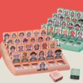 thumbnail image 3 of Juego de adivinanzas de plástico con cartas de personas Ejercicio Capacidad de expresión oral Accesorios de fiesta Quién es Juego de para adultos Baoblaze Juego de adivinanzas, 3 of 7