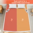 thumbnail image 6 of GONUES Heated Mattress Pad 60"x80" Queen Size -Dual Control, 10-Hour Auto-off & 4 Heat Settings, Fast Heating, Machine Washable, Soft Coral Fleece, White, 6 of 9