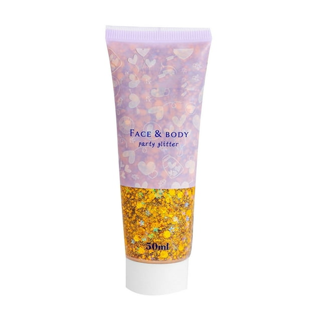 Fard à Paupières Monochrome Poudre Flash Multi-Usage Perles Sequins Cristal Éclatant Poudre de Surlignage 50ml
