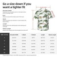 thumbnail image 4 of Picia Cute Turtle Gentle Cotton Regular Fit Short Sleeve Casual Hawaiian Shirt for Men-Medium, 4 of 9