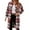 Red, variant on HOWPAY Button down Shirts for Women Long Sleeve Plaid Classic Business Casual Collared Shirts Stretch Lightweight Comfy Fall Clothes Green L