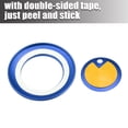 thumbnail image 6 of Unique Bargains Engine Start Stop Button Cover Kit Push Start Button Trim Sticker for Ford Explorer 2020-2022 for Ford Explorer Hybrid 2020-2021 Aluminum Alloy Blue, 6 of 7