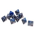 thumbnail image 3 of 10 Pcs Jeu de Rôle Jeu Polyédrique Multi-Faces D8 pour Jeu Gris, 3 of 8