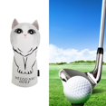 thumbnail image 3 of para Cabeza para golf para Cabeza Del Club Lindo de material cuero de PU para Cabeza Del Mazo para Cabeza para Woods B N  degree 1 DYNWAVEMX Fundas para cabezas de golf, 3 of 8